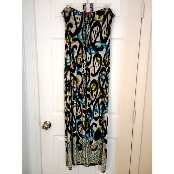 Women's Printed Maxi Dress Size Small - Picture 5 of 5